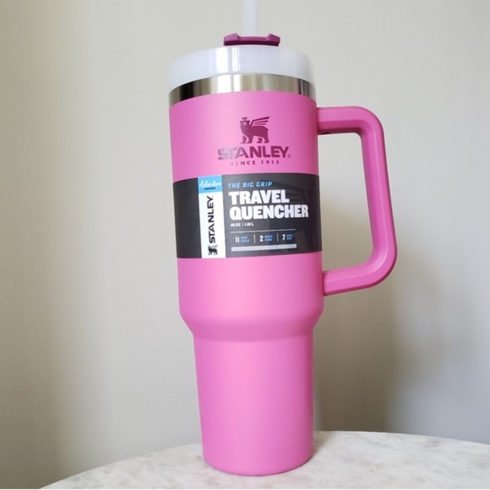 BARBIE PINK 40oz Stanley Tumbler!